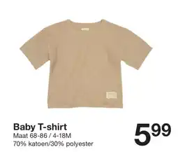 Zeeman Baby T-shirt aanbieding