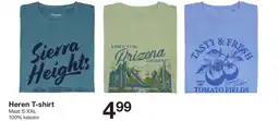 Zeeman Heren T-shirt aanbieding