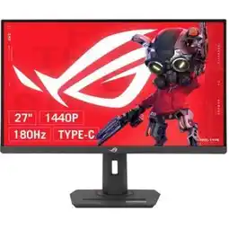 Bol.com ASUS ROG Strix XG27ACS - QHD IPS Gaming Monitor - 180hz - USB-C - G-Sync Compatible - 27 inch aanbieding