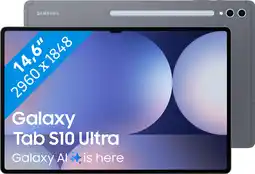 Bol.com Samsung Galaxy Tab S10 Ultra - WiFi - 12/512GB - Moonstone Gray aanbieding