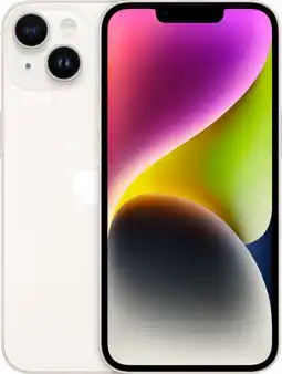 Bol.com Apple iPhone 14 - 128GB - Sterrenlicht aanbieding