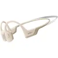 Bol.com Shokz Openrun Pro Mini - Bone Conduction - Sporthoofdtelefoon - Beige aanbieding