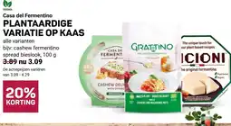 Ekoplaza Plantaardige variatie op kaas aanbieding
