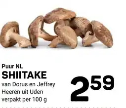 Ekoplaza Shiitake aanbieding