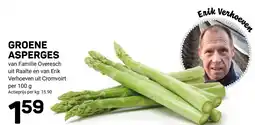 Ekoplaza Groene asperges aanbieding