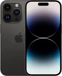 Bol.com Apple iPhone 14 Pro - 128GB - Spacezwart aanbieding