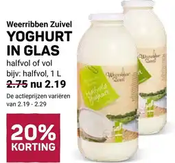 Ekoplaza Yoghurt in glas aanbieding