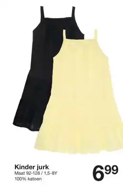 Zeeman Kinder jurk aanbieding