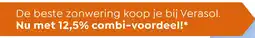 Verasol Nu met 12,5% combi-voordeel! aanbieding