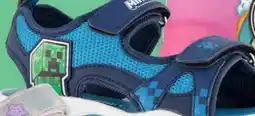 Scapino Minecraft jongens sandalen blauw aanbieding