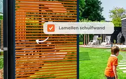 Verasol Lamellen schuifwand aanbieding