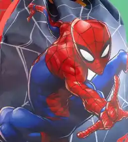 Scapino Spider-Man gymtas blauw rood 1,6 liter aanbieding