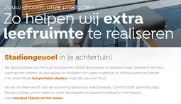 Verasol Stadiongevoel in je achtertuin! aanbieding