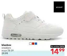 Scapino Blue Box jongens sneakers wit met airzool aanbieding