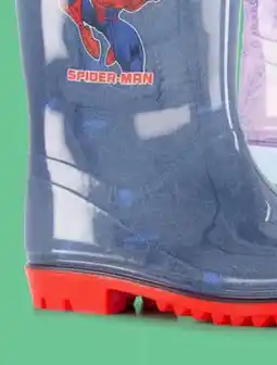 Scapino Spider-Man kinder regenlaarzen blauw aanbieding