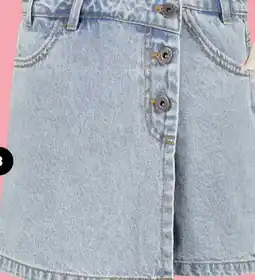 Scapino TwoDay denim meisjes skort lichtblauw aanbieding