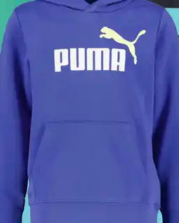Scapino Puma Essentials 2 Color No. 1 kinder hoodie blauw aanbieding