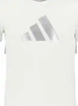 Scapino Adidas JG Glam meisjes T-shirt wit aanbieding