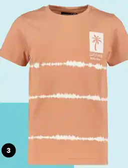 Scapino Unsigned jongens T-shirt oranje wit aanbieding