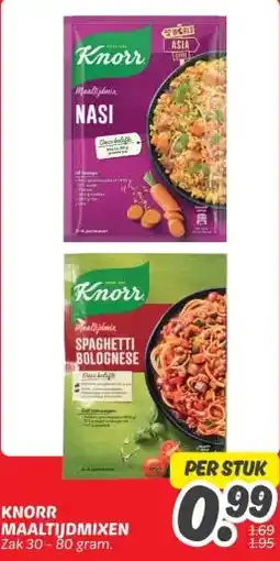 Dekamarkt KNORR MAALTIJDMIXEN aanbieding