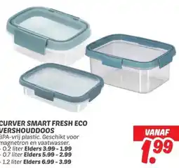 Dekamarkt CURVER SMART FRESH ECO VERSHOUDDOOS aanbieding