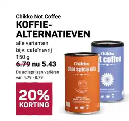 Ekoplaza Koffie alternatieven aanbieding