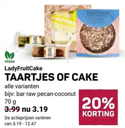Ekoplaza Taartjes of cake aanbieding