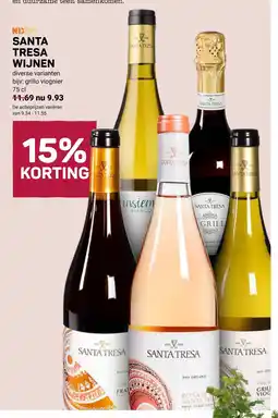 Ekoplaza Santa tresa wijnen aanbieding