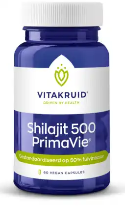 De Online Drogist Vitakruid Shilajit 500 PrimaVie Capsules aanbieding