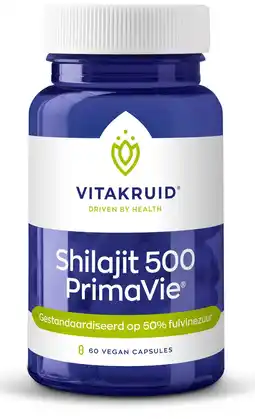 De Online Drogist Vitakruid Shilajit 500 PrimaVie Capsules aanbieding