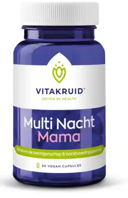 De Online Drogist Vitakruid Multi Nacht Mama Capsules aanbieding