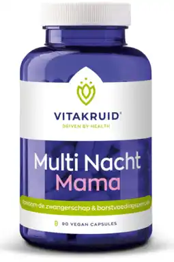 De Online Drogist Vitakruid Multi Nacht Mama Capsules aanbieding
