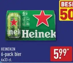 ALDI Heineken 6-pack bier aanbieding