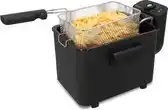 Bol.com Brabantia BBEK1130BK Frituurpan - Friteuse - 4 Liter - 2200 Watt - RVS - Zwart aanbieding