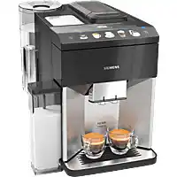 Bol.com Siemens EQ500 TQ507R03 - Volautomatische espressomachine - Kopverwarmer - Zwart/RVS aanbieding