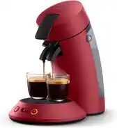 Bol.com Elektrisch koffiezetapparaat Philips CSA210/91 Rood aanbieding