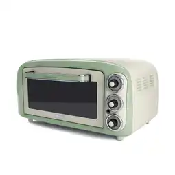 Bol.com Ariete 979/04 - Vintage Oven - vrijstaand - 18 Liter - timer - 1380 Watt - groen aanbieding