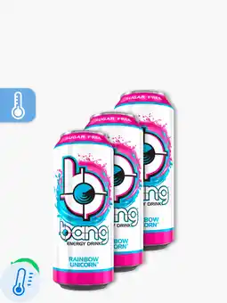 Flink Bang Energy Rainbow Unicorn 500ml 3x aanbieding