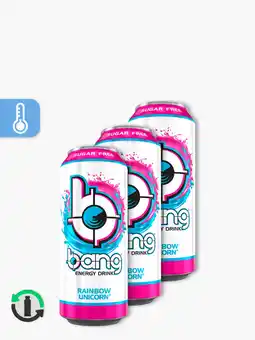 Flink Bang Energy Rainbow Unicorn 500ml 3x aanbieding