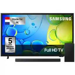 MediaMarkt Samsung Samsung Full Hd Tv F6000f (2025) + Hw-b450f/xn Zwart Bundel aanbieding