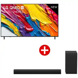 MediaMarkt LG 43qned82a6b 43 Smart 4k Tv + Ds40t Zwart Bundel aanbieding