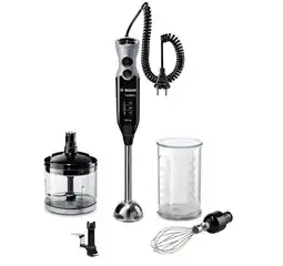 Bol.com Bosch MSM67170 ErgoMixx - Staafmixer - ijscrusher - 750W - Zwart aanbieding