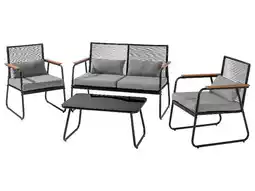 Lidl LIVARNO Loungeset 4-delig aanbieding