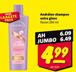 Nettorama Andrélon shampoo extra glans aanbieding