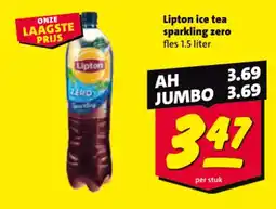 Nettorama Lipton ice tea sparkling zero aanbieding