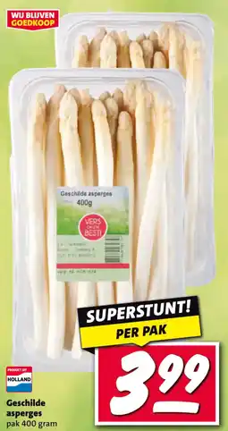 Nettorama Geschilde asperges aanbieding
