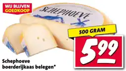 Nettorama Schephoeve boerderijkaas belegen aanbieding