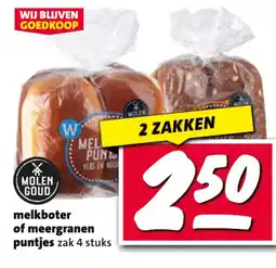 Nettorama melkboter of meergranen puntjes aanbieding