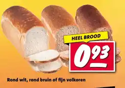 Nettorama Rond wit, rond bruin of fijn volkoren aanbieding