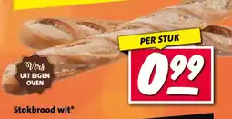 Nettorama Stokbrood wit aanbieding